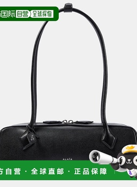 香港直邮Alaia 女士 Le Teckel 皮革肩包 black黑色 舒适时尚