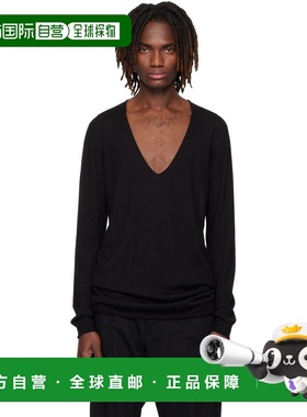 香港直邮rick owens 瑞克 欧文斯 男士 黑色 Temple Oversize Ext