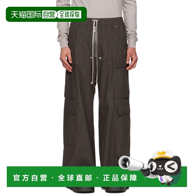 香港直邮rick owens 瑞克 欧文斯 男士 灰褐色 Temple Cargobelas
