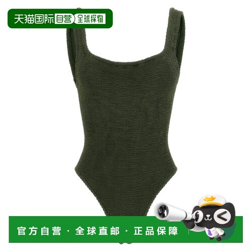 香港直邮HUNZA G 女士 'Square Neck' one-piece... 服装 SQUAREN