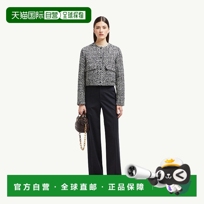 自营欧洲直邮Moncler/盟可睐 Dauphin 短款粗花呢羽绒服