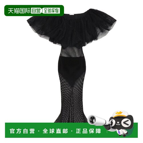 1h可退 香港直邮GIVENCHY 女士连衣裙 BW22PB4ZT1001 SS2026 黑色
