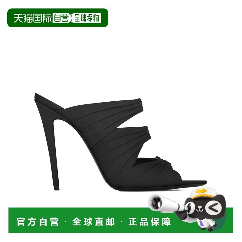 1h可退 香港直邮Saint Laurent 露趾高跟凉鞋 859545AAF4G,流行男鞋,时尚休闲鞋,淘宝优惠券,粉丝福利购,淘宝优惠卷
