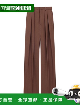 1h可退 香港直邮Saint Laurent 阔腿休闲裤 854457Y405W