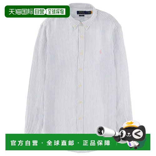 香港直邮Polo Ralph Lauren Polo 拉夫 劳伦 男士 带Logo衬衫 710