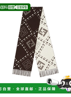 1h可退 香港直邮Fendi 流苏围巾 FXT462AYKU配饰时尚针织百搭