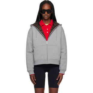 女士 双面羽绒 香港直邮Canada 加拿大鹅 灰色 Fuse Goose 棕色