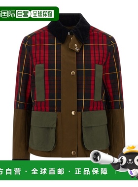 1h可退 香港直邮mcqueen 亚历山大 麦昆 女士 拼布夹克 851081QEA