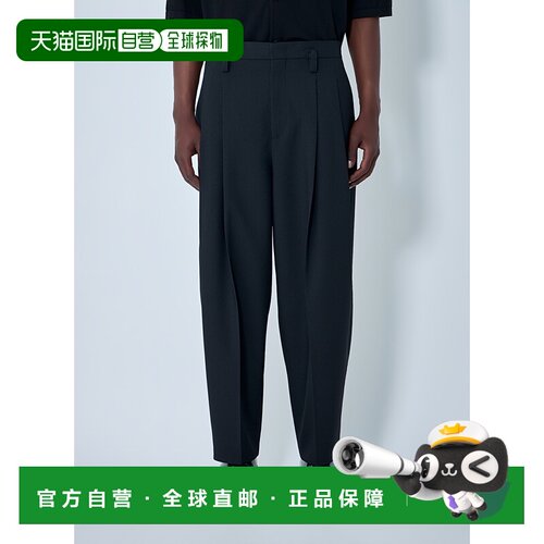 1h可退 香港直邮Jil Sander 吉尔 桑达 男士 宽松款裤子 J61KA006