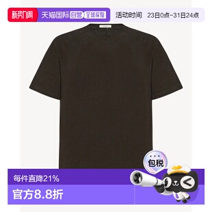 男士 Row Luke 棉针织T恤 brown棕色 1h可退 120K692 The