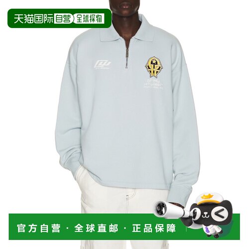 美国直邮off-white 男士 Offline Team 抓绒Polo衫 44MAD00NS26F0