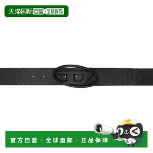 1h可退 香港直邮Diesel 迪赛 男士 黑色 B-1dr Rev Ii 双面腰带 X