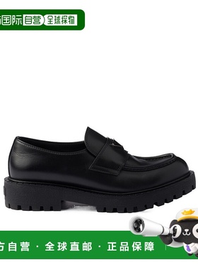 香港直邮Prada 圆头乐福鞋一脚蹬单鞋 2DE151070FG001