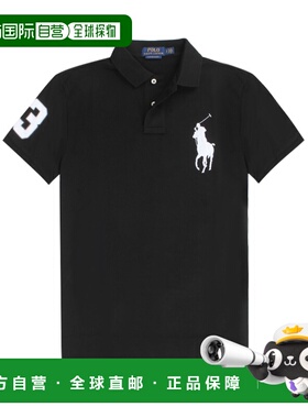 1h可退 香港直邮Polo Ralph Lauren Polo 拉夫 劳伦 男士 黑色 Bi