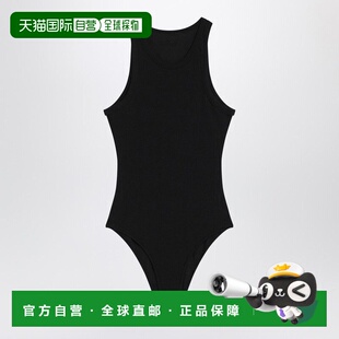 罗纹连体衣 1h可退 黑色无袖 女士 AA9B0382J085BCO 香港直邮alaia