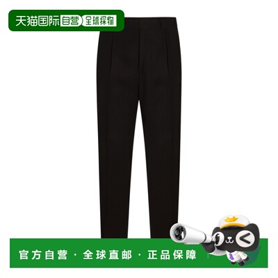 1h可退 香港直邮Zegna 褶裥休闲裤 R373F28A377PM1