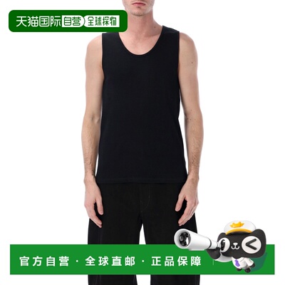 1h可退 香港直邮LEMAIRE 男士背心 TS0006LJ1030BK999 SS2026 黑
