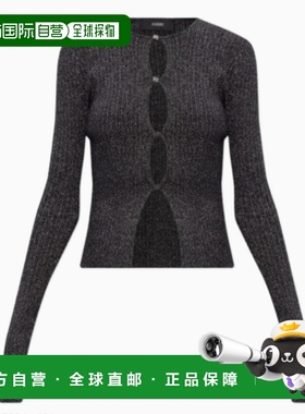 1h可退 香港直邮AMIRI 女士 MA HARDWARE 针织开衫 AWTOKN1015