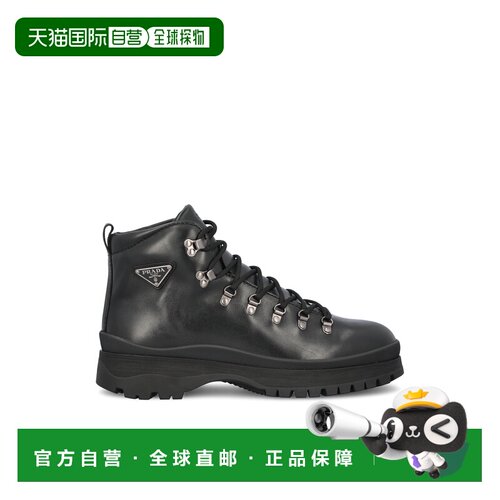 香港直邮Prada 普拉达 男士 標誌牌繫帶靴 2TE201FG000070男靴