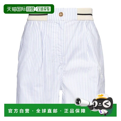 香港直邮Palm Angels 棕榈天使 女士 短裤 blue蓝色 舒适时尚