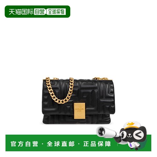欧洲直邮BALMAIN 女士斜挎包DN1BJ778LNQD0PA手提包