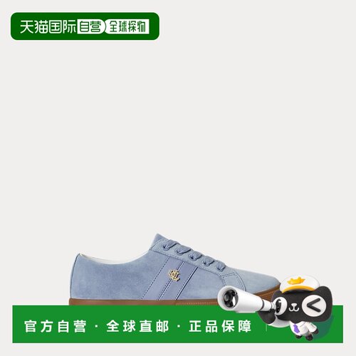 自营欧洲直邮Ralph Lauren拉夫劳伦 Janson II女士绒面革纳帕皮运