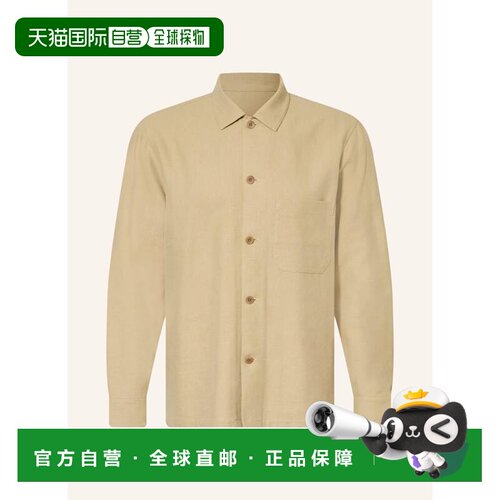 欧洲直邮arket 男士 衬衫亚麻