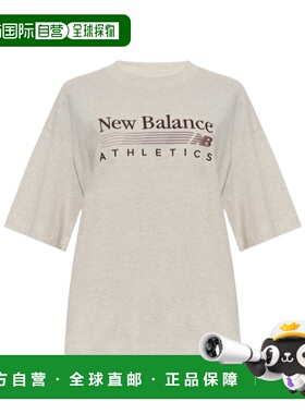 香港直邮NEW BALANCE 女士T恤 WT6297MKLIT AW2026 米白色 圆领T
