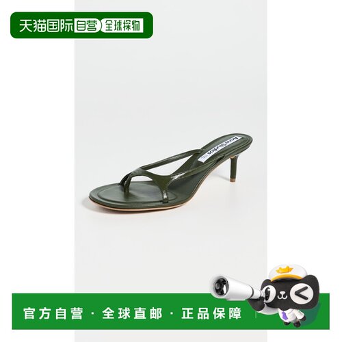 1h可退 美国直邮Acne Studios 艾克妮 女士 皮质小跟鞋高跟鞋
