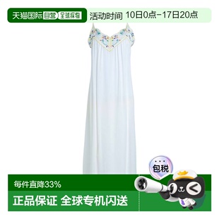 香港直邮chloe 女士 夏装连衣裙 white白色 舒适时尚吊带