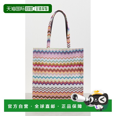 1h可退 美国直邮MISSONI 米索尼 女士 Raschel 购物包  舒适时尚