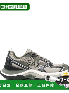 1h可退 香港直邮Ea7 男士 真丝饰板绑带运动鞋 X8X249XK446MZ224