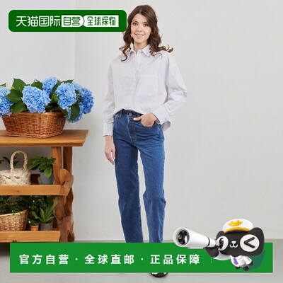 欧洲直邮Levi's 李维斯 RIBCAGE STRAIGHT ANKLE Lightweight 女