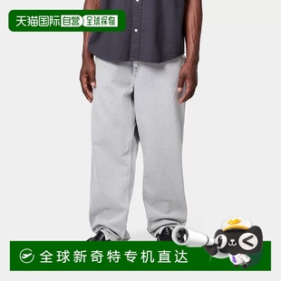 牛仔 欧洲直邮Carhartt Wip 男士 灰色棉休闲裤