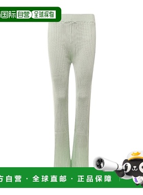 香港直邮Jil Sander 罗纹休闲裤 J02KA0187-J18287阔腿裤喇叭裤