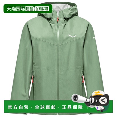 1h可退 欧洲直邮SALEWA 女士户外冲锋衣 1023340PASTELGREEN CO