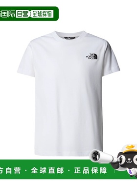 1h可退 香港直邮the north face 北面 女童 带LogoT恤童装 NF0A8E