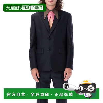 PRADA 男士夹克 UGM2341WC1F0008普拉达羊毛