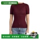 香港直邮Alaia AA9H1271M894B上衣 女装 圆领短袖 T恤