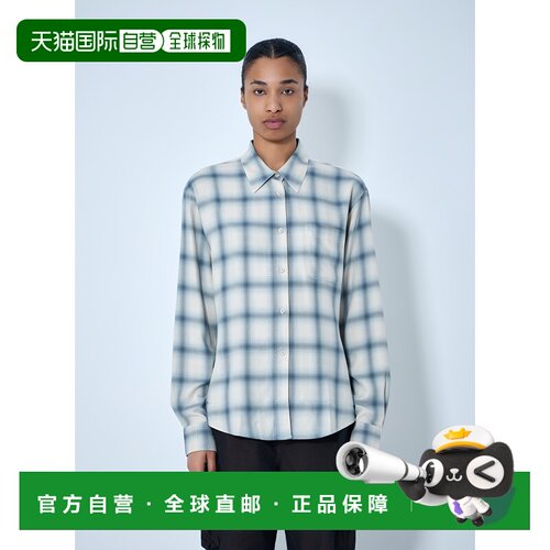 香港直邮Our Legacy 女士 格纹棉质衬衫 W2262FSC长袖