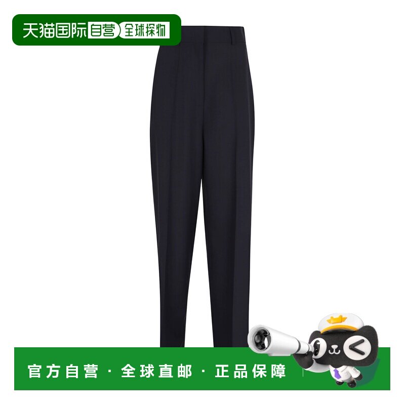 香港直邮VALENTINO 女士休闲裤 BRB5Y074B598 AW2024 蓝色 腰带环