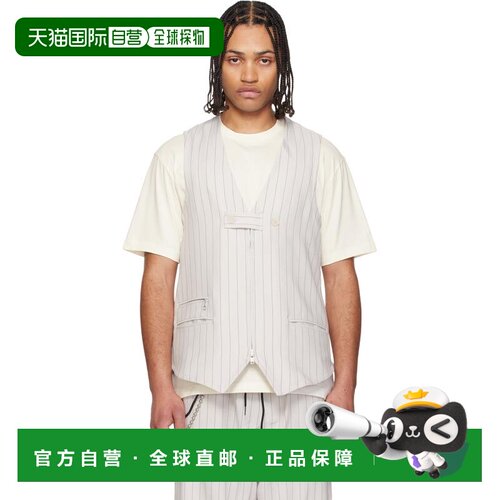 香港直邮Y-3 男士 灰褐色 Chapea Tailored 马甲 KQ9733CHAPEA