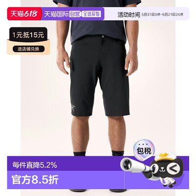 欧洲直邮Arc'teryx 始祖鸟 RHOAM 男装户外休闲裤短裤