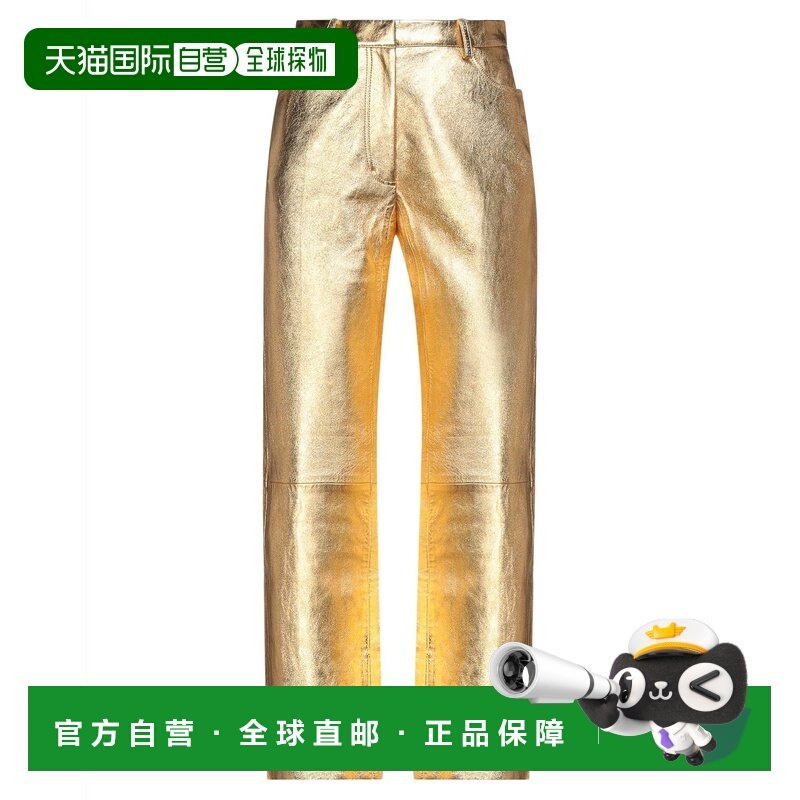 1h可退 香港直邮Sandro 女士 休闲长裤 metal金属色 舒适时尚,女装/女士精品,休闲裤,淘宝优惠券,粉丝福利购,淘宝优惠卷