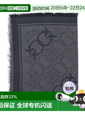 1h可退 香港直邮Pinko 品高 女士 愛情鳥圖案流蘇圍巾 106017A2ZH