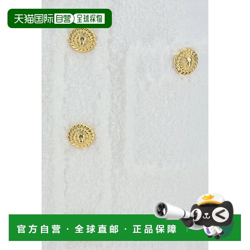 欧洲直邮BALMAIN 女士半身裙DF1LBA20XC670FA