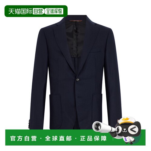 1h可退 欧洲直邮Canali 男士西服 L25285CU06189301 AW2026 蓝色
