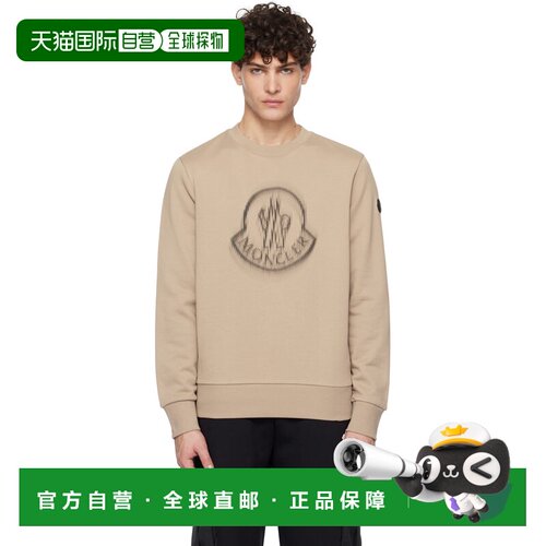 香港直邮Moncler 盟可睐 男士 驼色套头衫 K10918G00007809KR