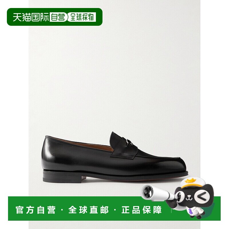 1h可退 香港直邮John Lobb 男士 Lopez 精饰皮质乐福鞋 3A0031L1R