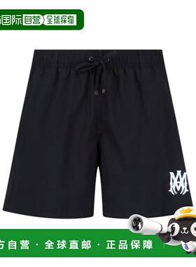 1h可退 香港直邮Amiri logo 沙滩短裤 AMBOSW1011